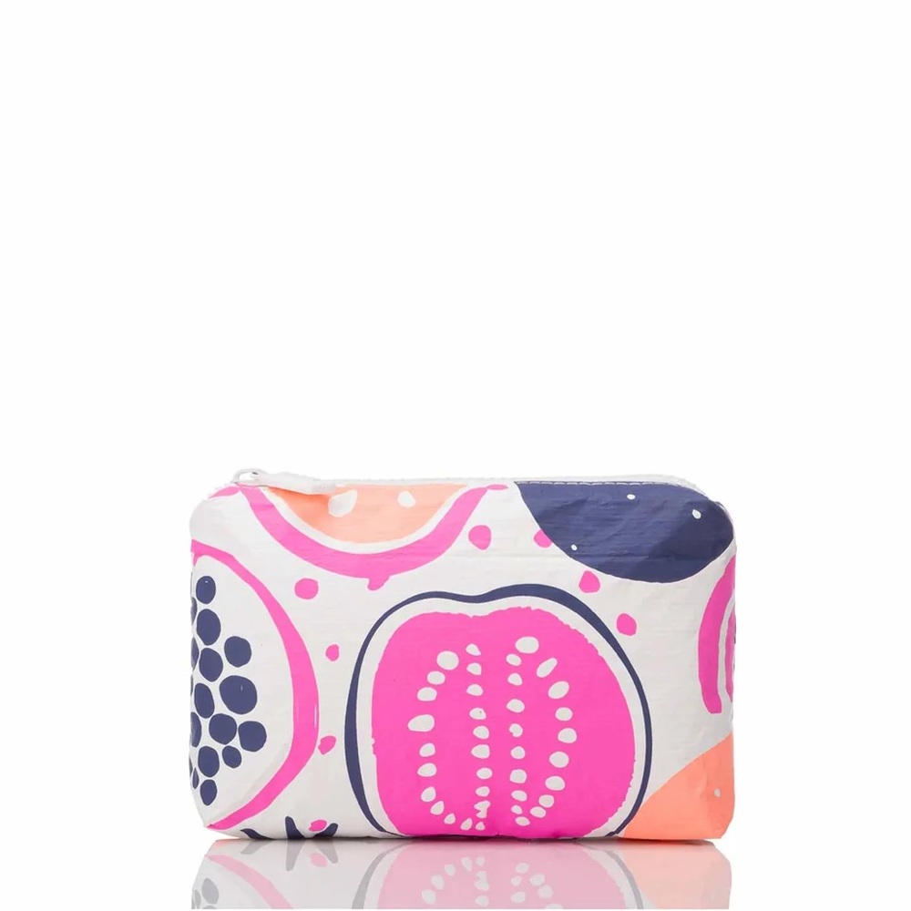Aloha Collection Luau Punch in Nectar MINI Pouch NWT Fruit Travel Beach Bag new